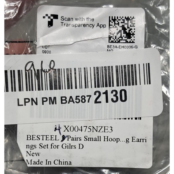 New Besteel Small Round Huggie Hoop Earrings Gold Plated Hypoallergenic Light - Picture 6 of 7